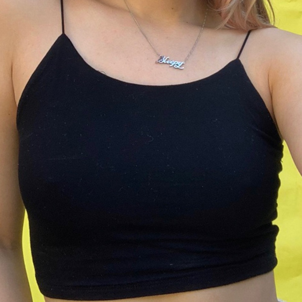 Fashion nova cropped tank top